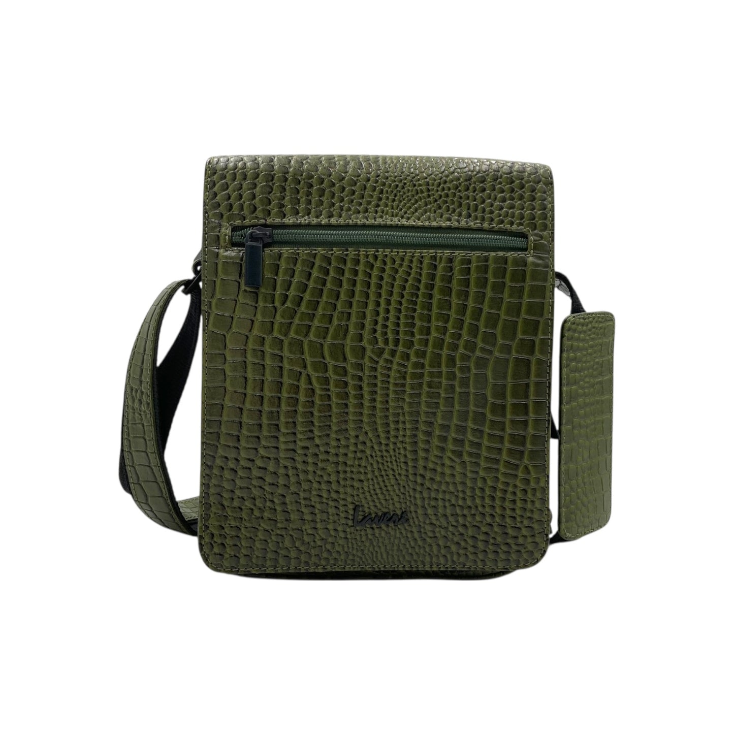Leather Crossbody/Messenger Bag # 2353Z
