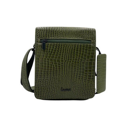 Leather Crossbody/Messenger Bag # 2353Z