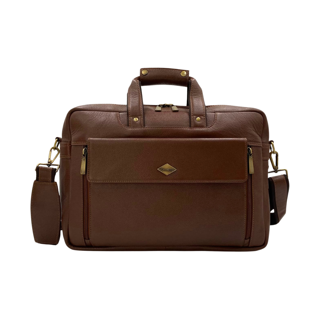 Expandable Leather Laptop Organiser Premium  # 2819