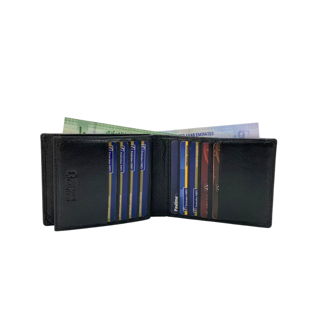 Pebble Texture 8 Card Billfold Wallet # 1888