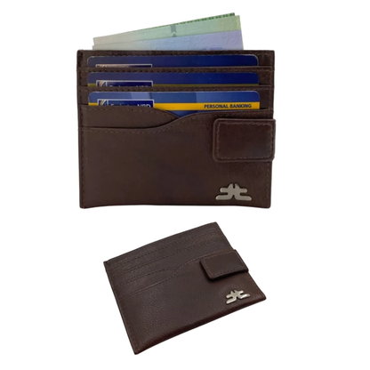 Slim Card Case & Cash Wallet Compact Size # 4257BL