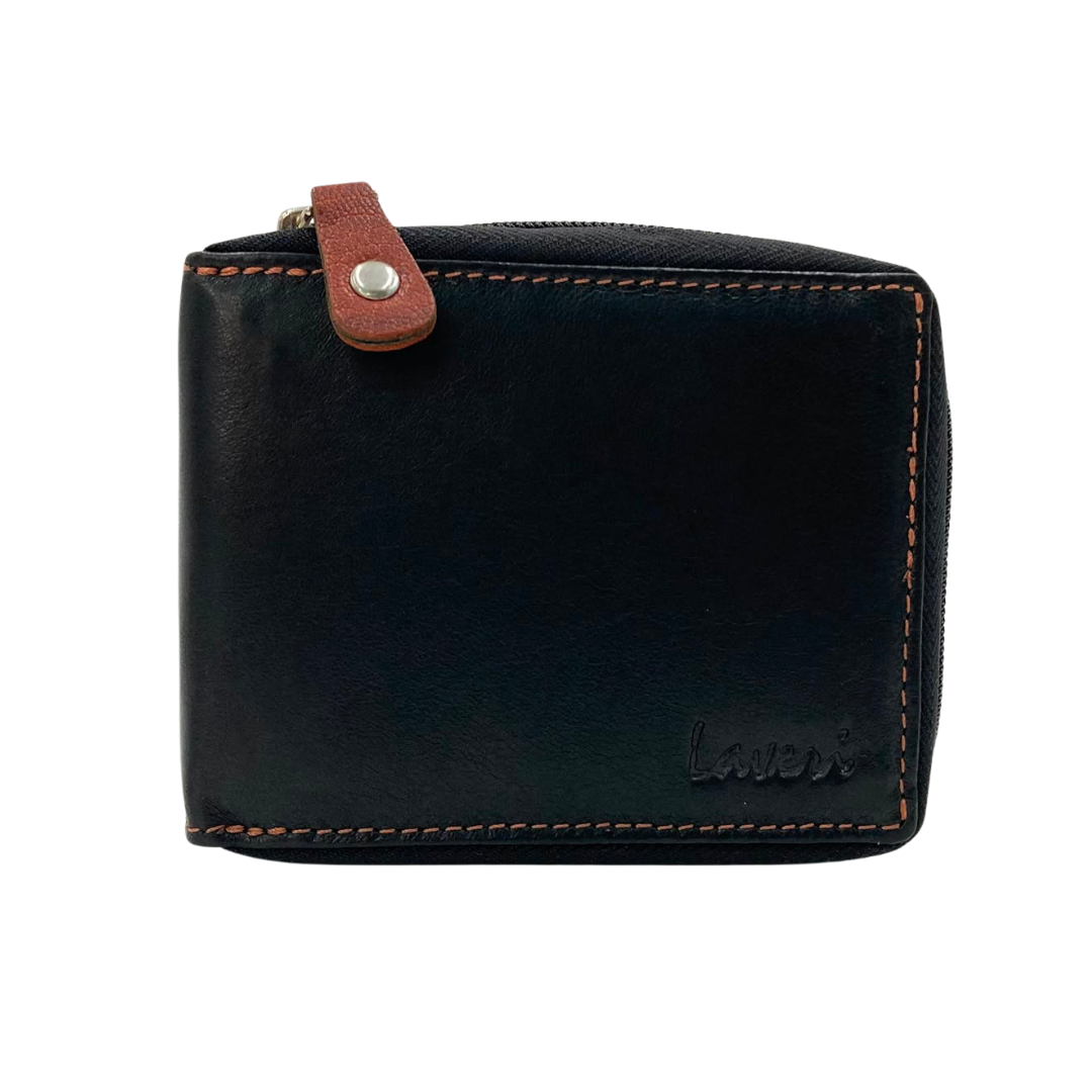 Fullzip leather mens Wallet #1426Z