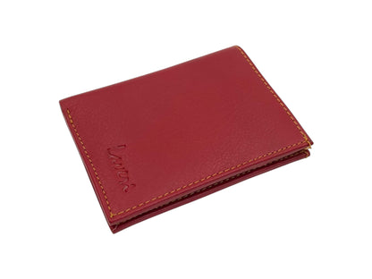 Slim Bifold Inside Button Card & Cash Wallet # RFID 1977BL