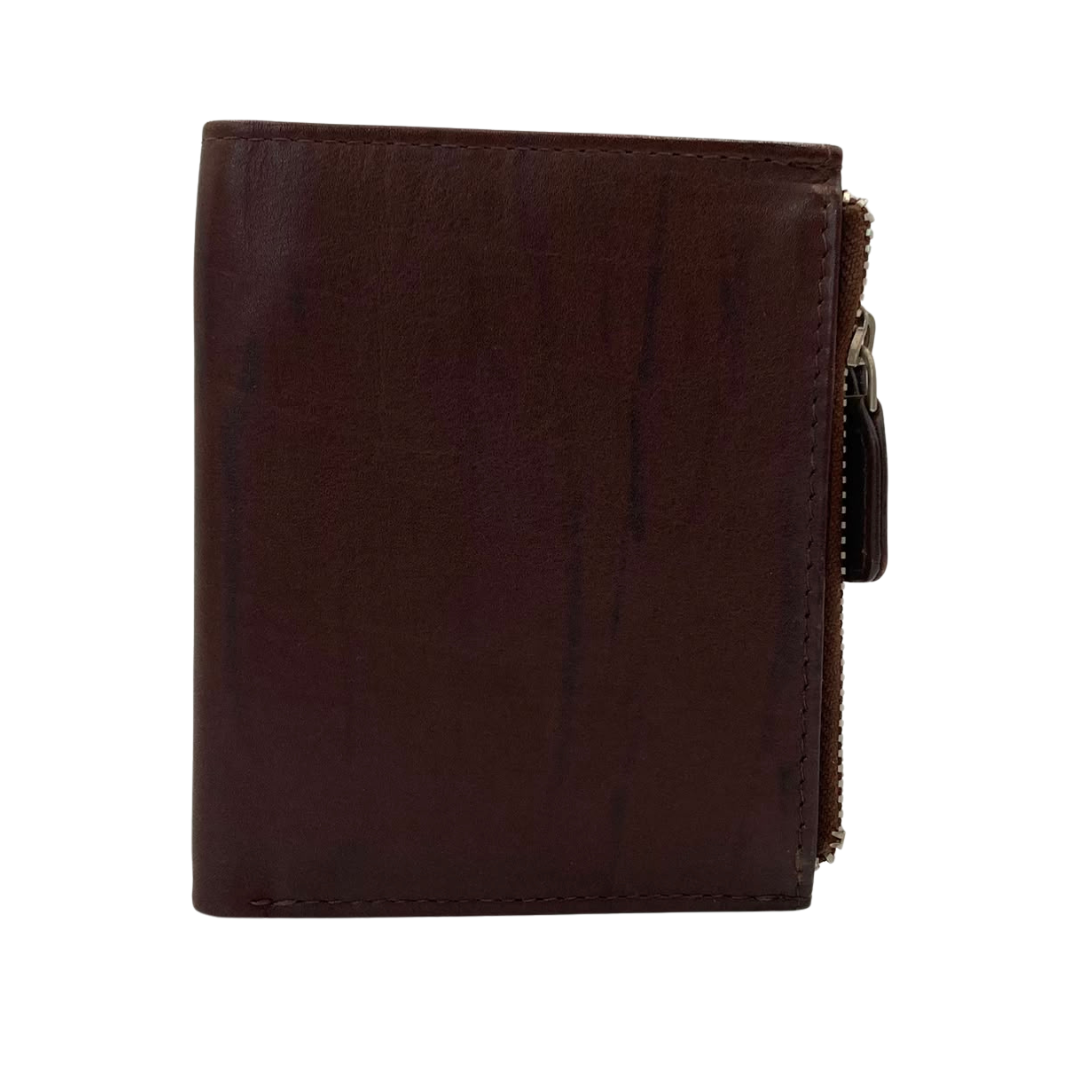 Fullzip leather mens Wallet #SIDE FULLZIP