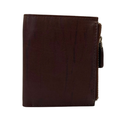 Fullzip leather mens Wallet #SIDE FULLZIP