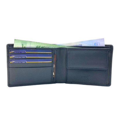 Shield Collection Bi-Fold RFID Wallet # 4662C