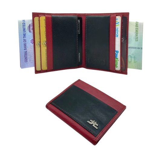Card Case & Cash Wallet Compact Size 14 Card Space # 4029.New