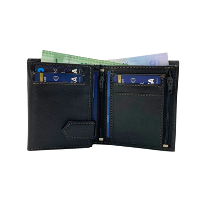 Standing Mens Collection Bi-Fold Wallet # 1191