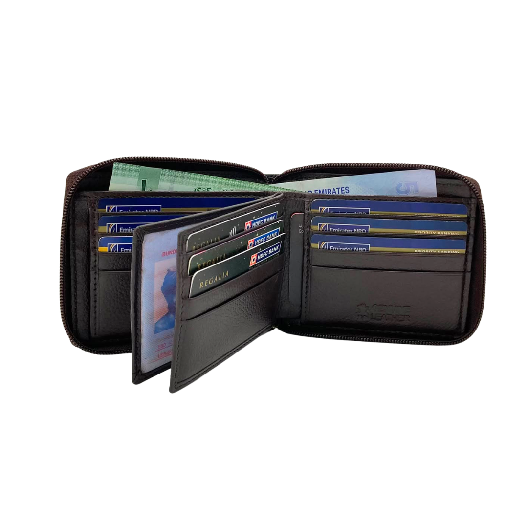 Pebble Texture 8 Card Billfold Wallet # 983Z