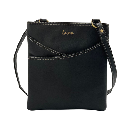 Leather Crossbody/Messenger Bag # 2862