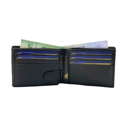 Pebble Texture 8 Card Billfold Wallet # 1426