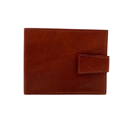 Mens Genuine Leather Mens wallet Leather Lined Bi fold Wallet For Men # 1326L