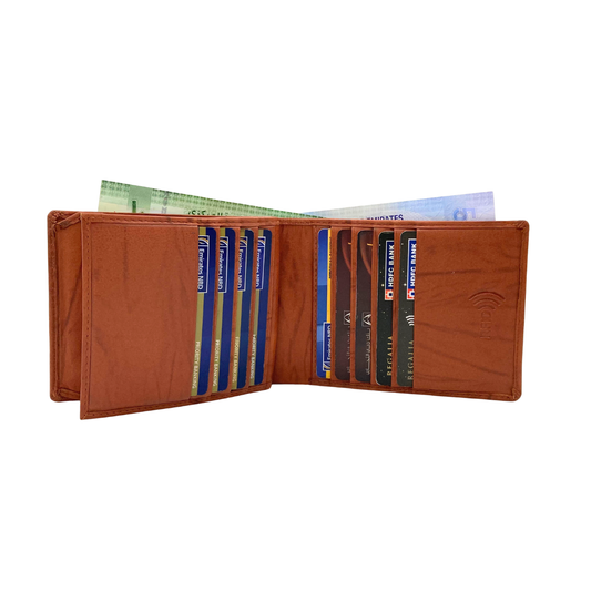 Shield Collection Bifold RFID Wallet # 1888