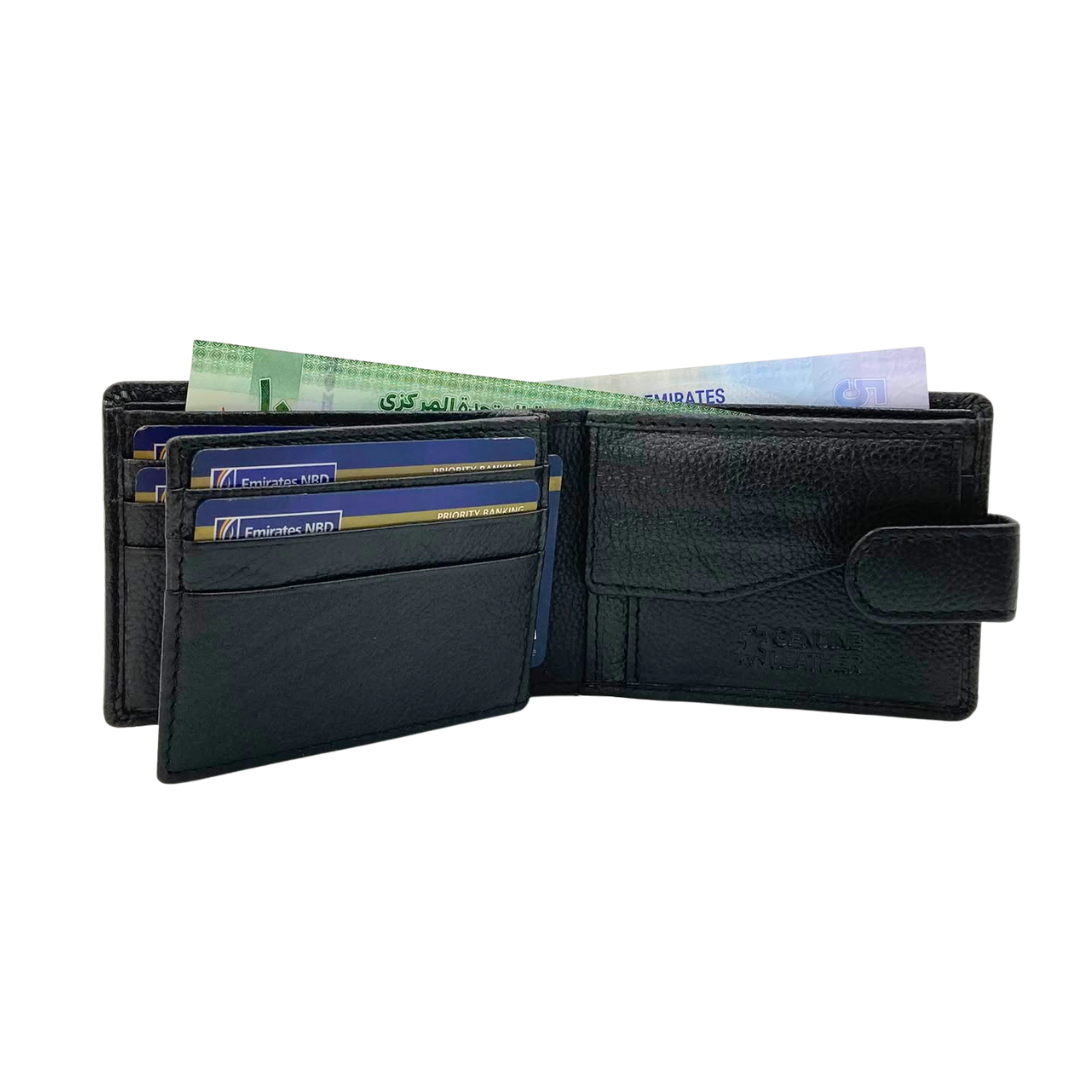 Pebble Texture 8 Card Billfold Wallet # 1074CL