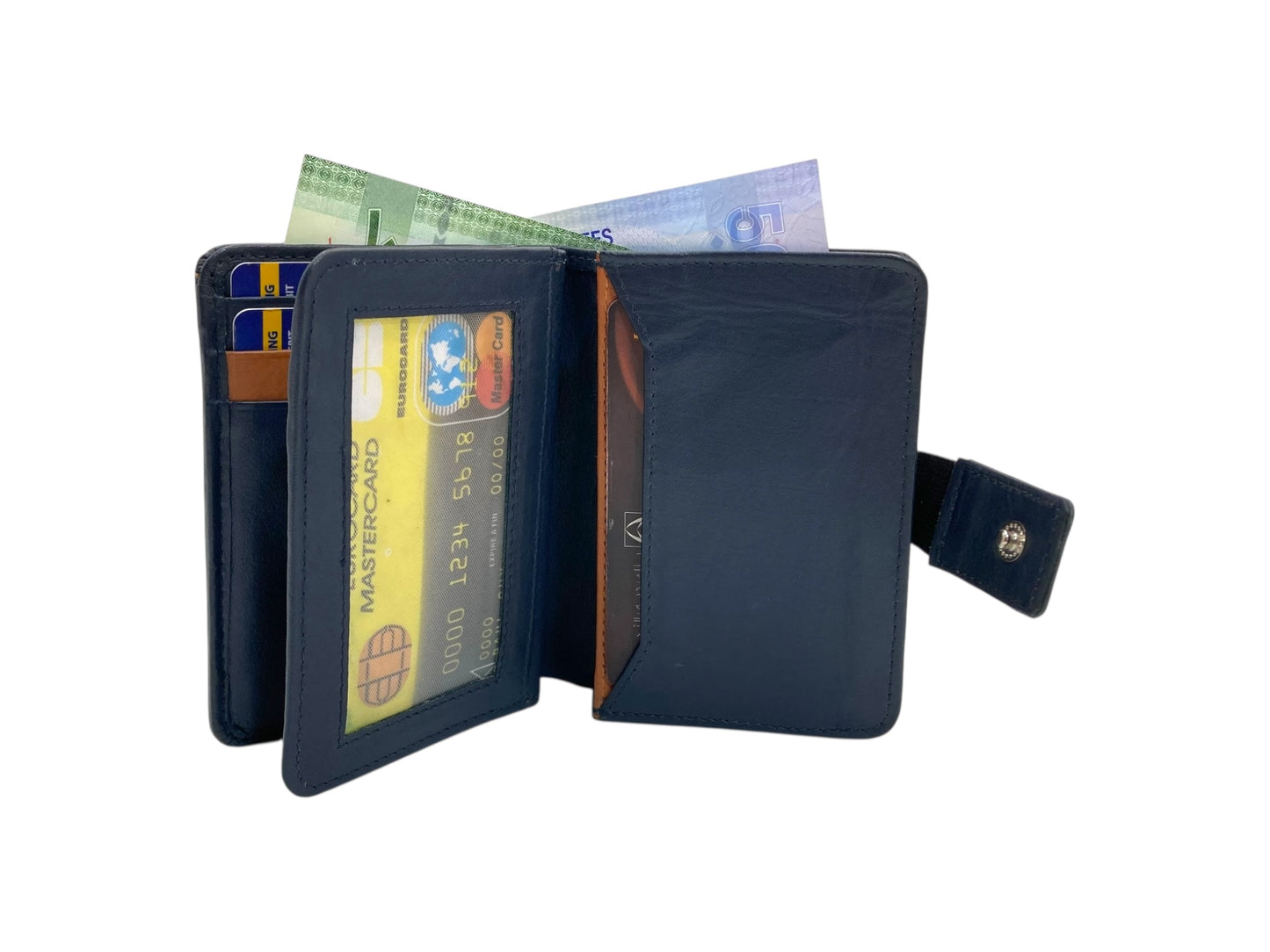 Compact Credit Cards & Cash Wallet With RFID # 4193A [EL.LOOP]