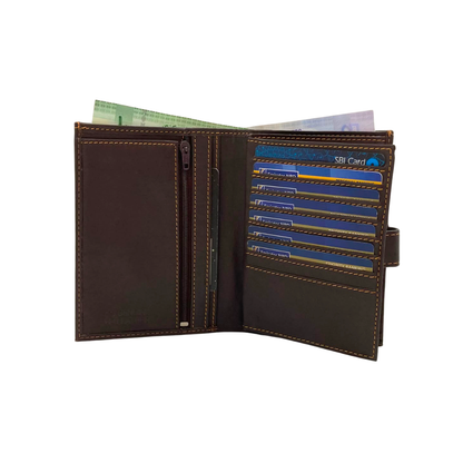 Standing Mens Collection Bi-Fold Wallet # 1228L