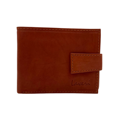 Mens Genuine Leather Mens wallet Leather Lined Bi fold Wallet For Men # 1426L