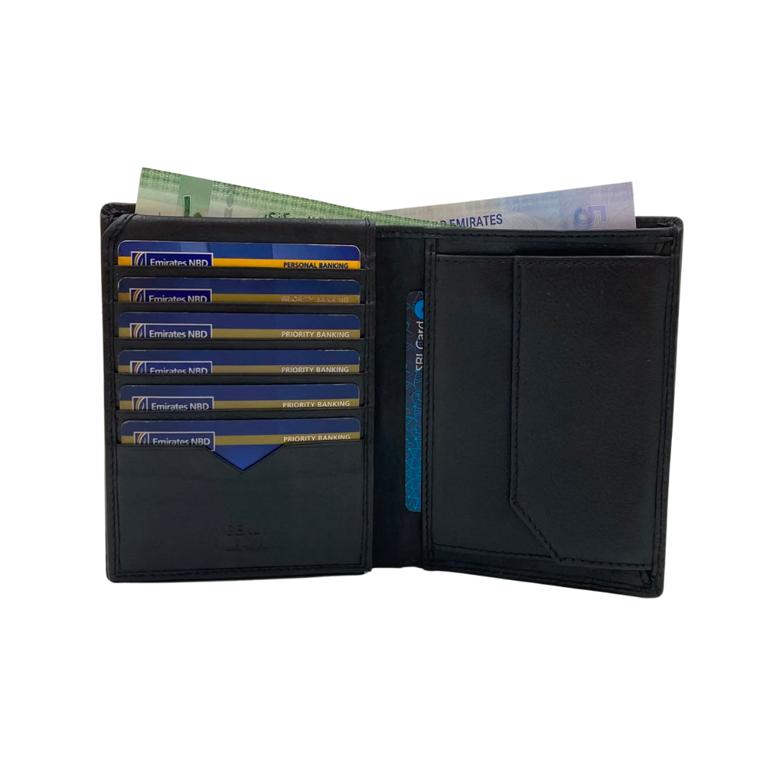 Standing Mens Collection Bi-Fold Wallet # 1444