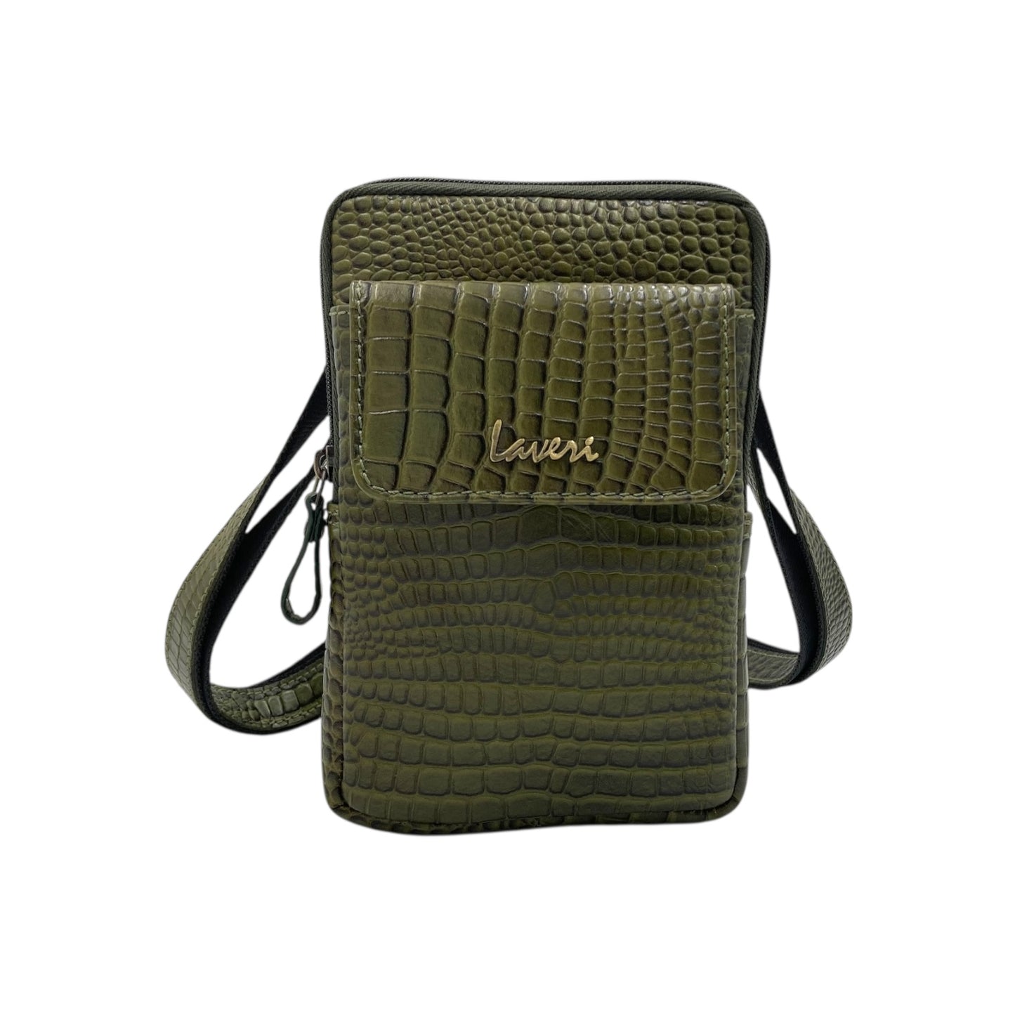 Leather Crossbody/Messenger Bag # 2873