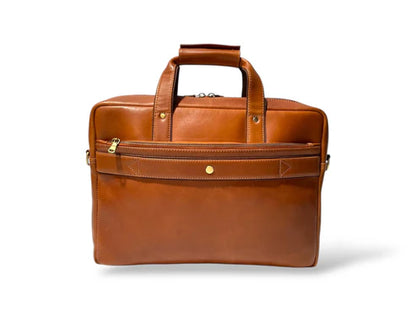 Italian Leather Laptop Bag # 2815
