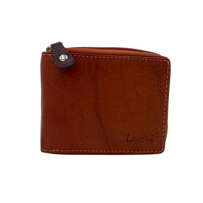 Fullzip leather mens Wallet #1426Z