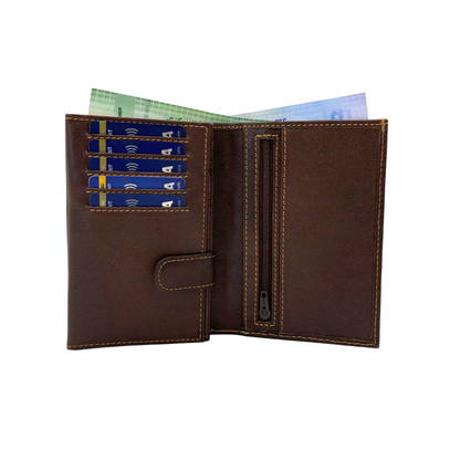 Shield Collection Bi-Fold RFID Wallet # 4102S