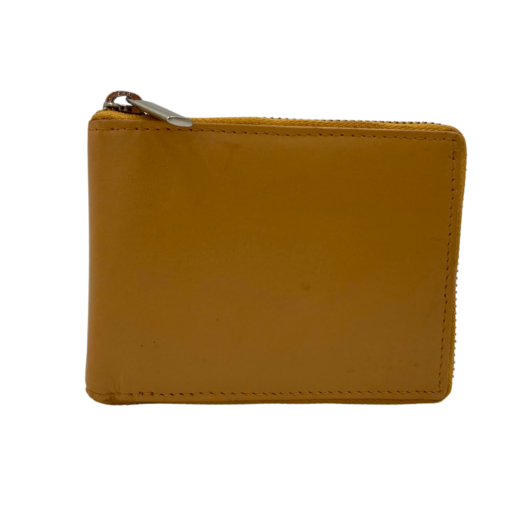 Fullzip leather mens Wallet #1013Z