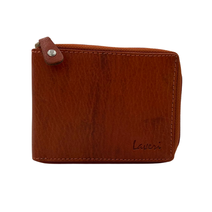 Fullzip leather mens Wallet #1406CZ