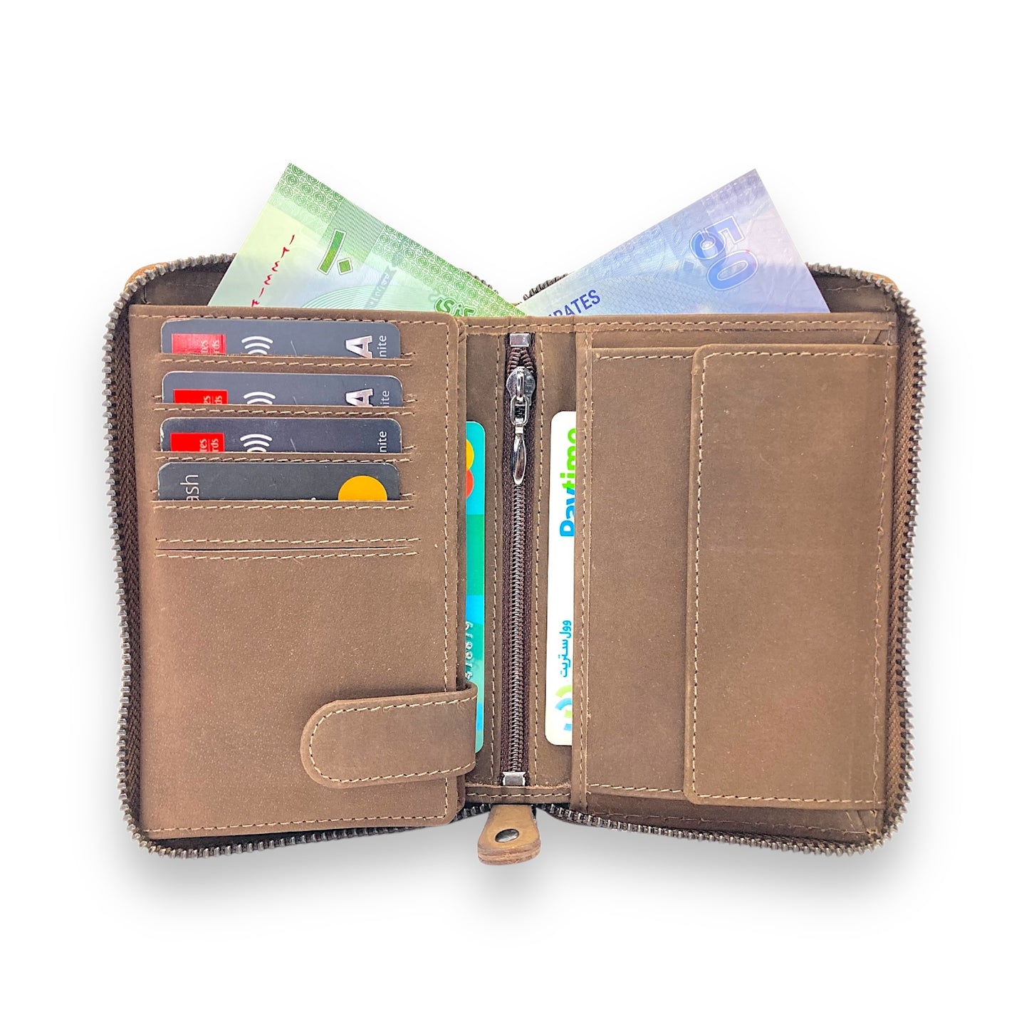 VIP Vintage Men's Fullzip Wallet # RFID 618CZ