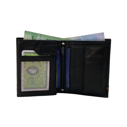 Standing Mens Collection Bi-Fold Wallet # 621C