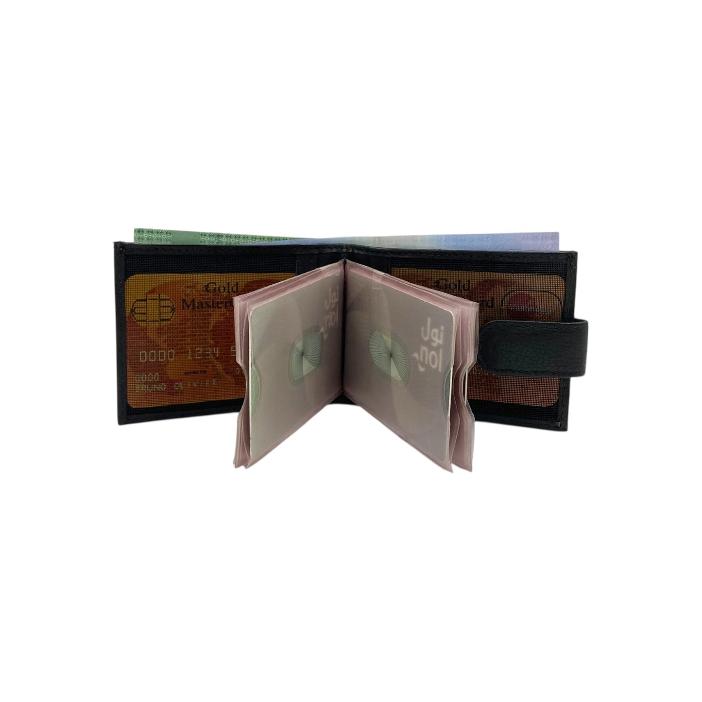 Compact Multiple Cards  & Cash # 528ML