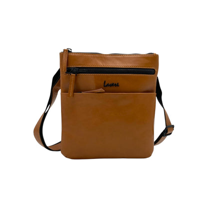 Leather Crossbody/Messenger Bag # 2488