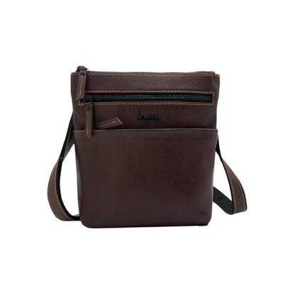 Leather Crossbody/Messenger Bag # 2488