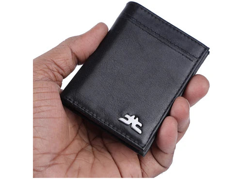 Small Slim Bifold Cards Wallet # RFID 4386
