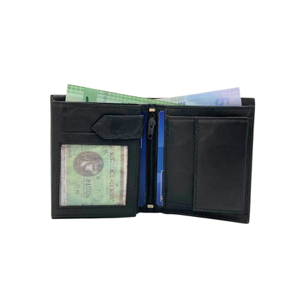 Standing Mens Collection Bi-Fold Wallet # 663
