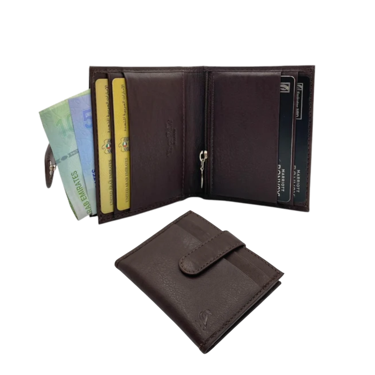 Card Case & Cash Wallet Compact Size 09 Card Space # 4029BN_VP