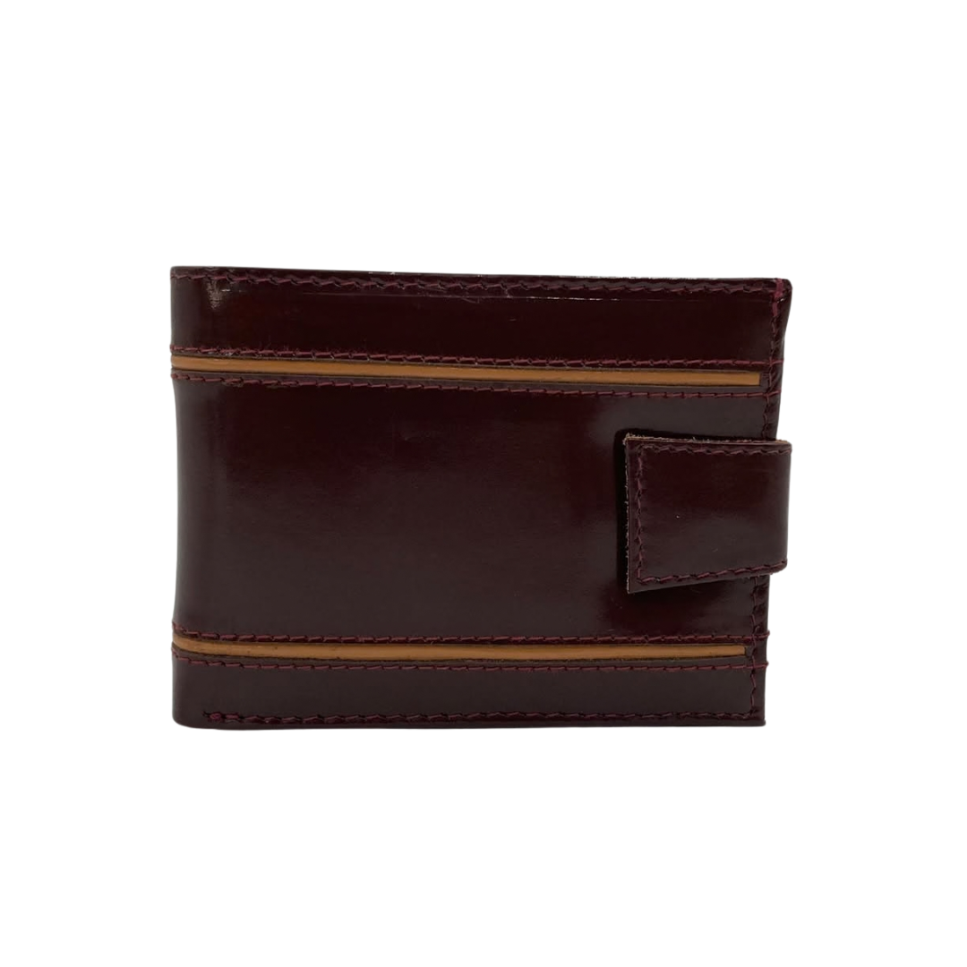 Classic Men's Waterproof Bifold Leather Wallet with Flip ID Window #1729 L (D.L.)