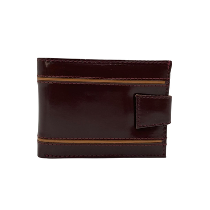 Classic Men's Waterproof Bifold Leather Wallet with Flip ID Window #1729 L (D.L.)