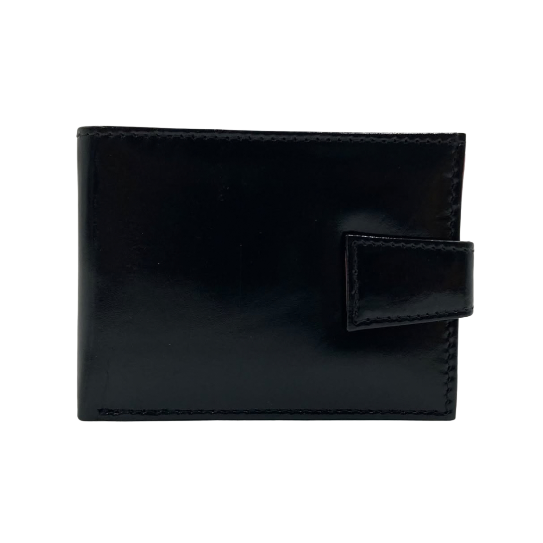 Classic Men's Waterproof Bifold Leather Wallet with Flip ID Window #1728L
