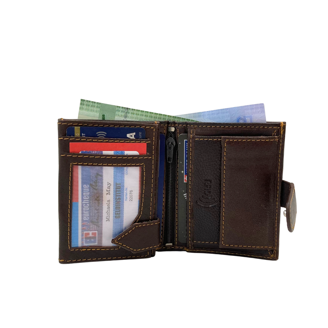 Shield Collection Bi-Fold RFID Wallet # 1229L