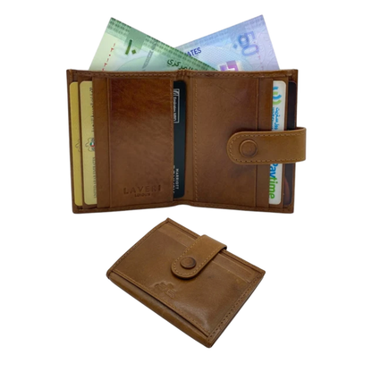 Card Case & Cash Wallet Compact Size 14 Card Space # 4029C