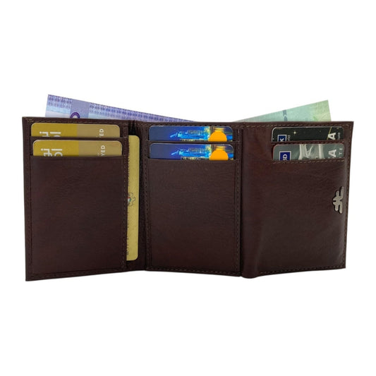 RFID Compact Z-Trifold Cards & Cash Wallet #  4202Z