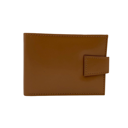 Classic Men's Waterproof Bifold Leather Wallet with Flip ID Window #892L