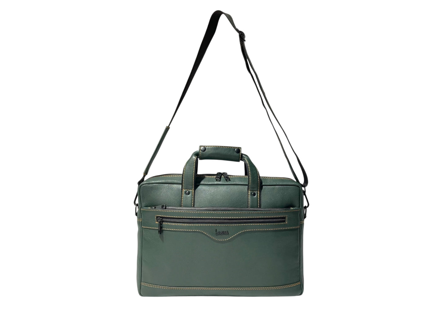 Trailblazer Premium Leather Laptop Bag # 2815