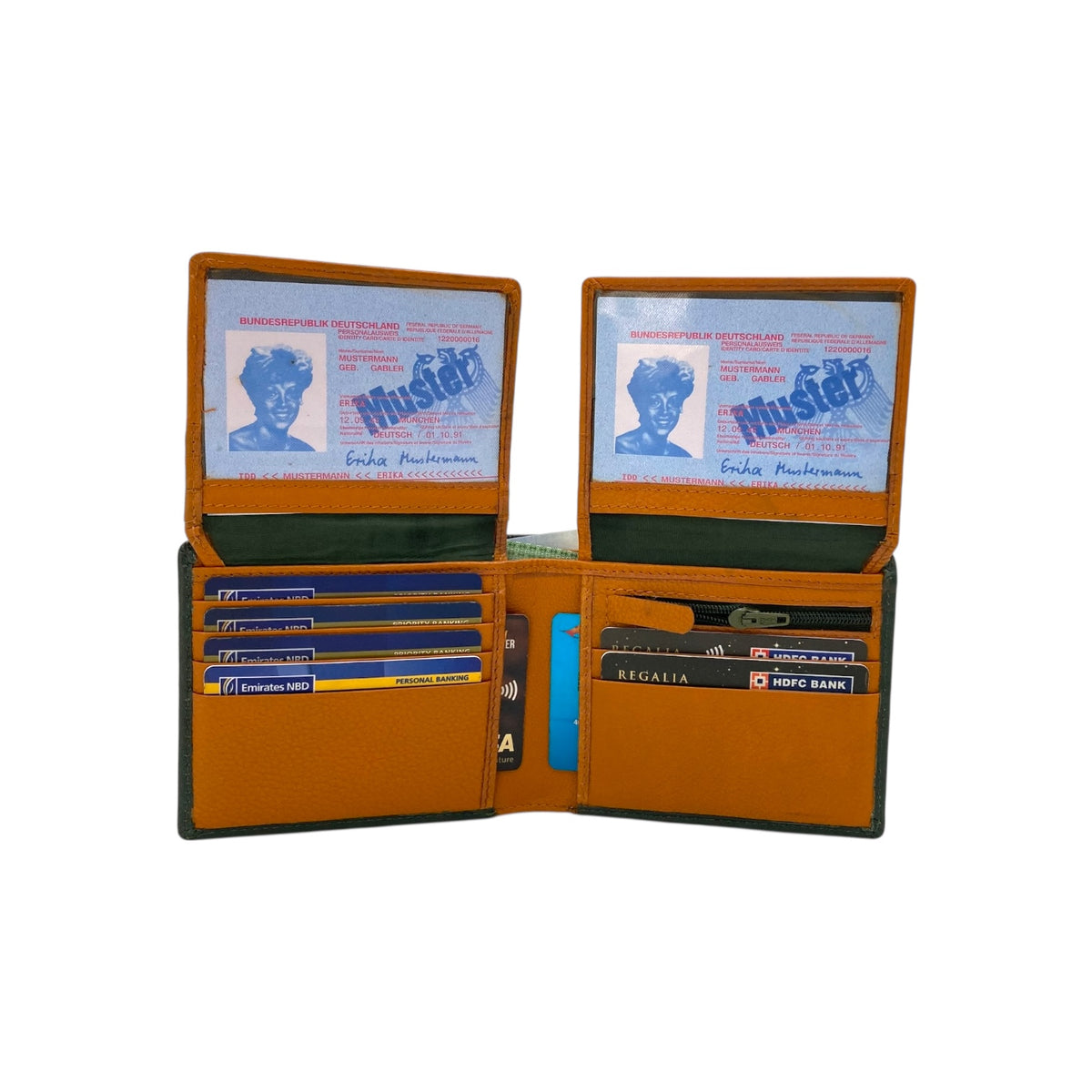 VIP Collection Men's Bifold Wallet # RFID 1244S.Elastic