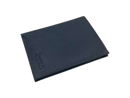 Slim Bifold Inside Button Card & Cash Wallet # RFID 1977BL