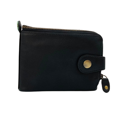 Fullzip leather mens Wallet #NEW FULLZIP