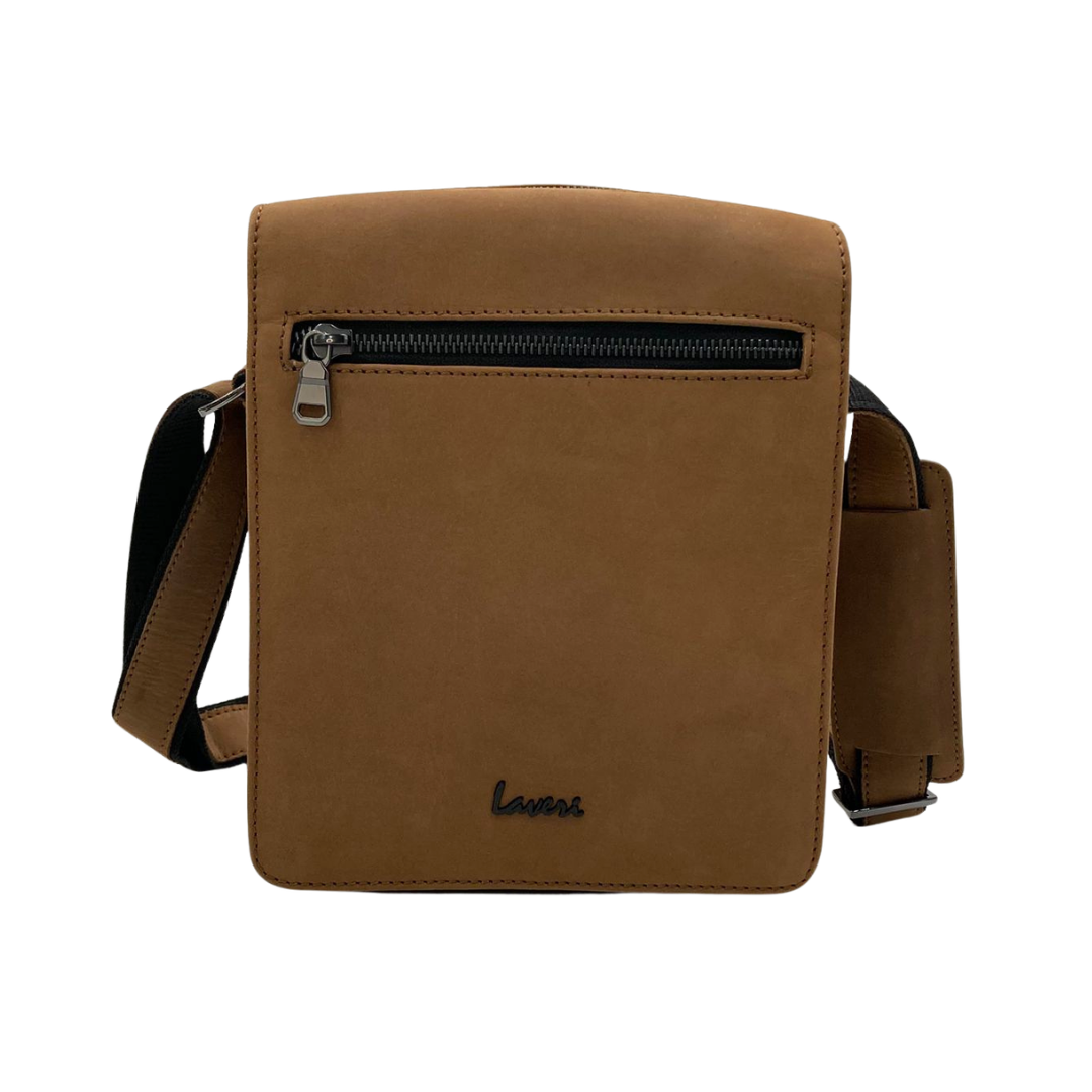 Leather Crossbody/Messenger Bag # 2353Z