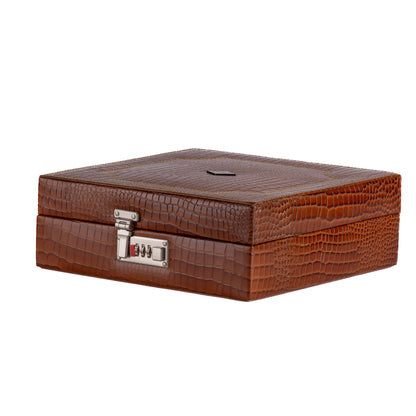 12 Slot Genuine Leather Premium Watch Box