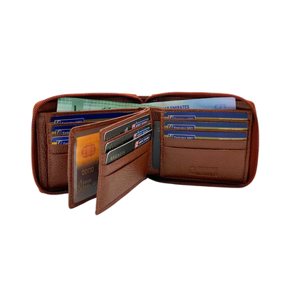 Pebble Texture 8 Card Billfold Wallet # 983Z